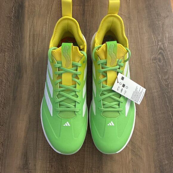 Adidas Adizero Impact TPU Candy Green Yellow Men Size 10 Baseball Cleats JR7827 main image 7